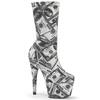 Pleaser - ADORE1002DP Bottes de plateforme, Pole dance chaussures - Chaussures de pole dance - Vert Product image